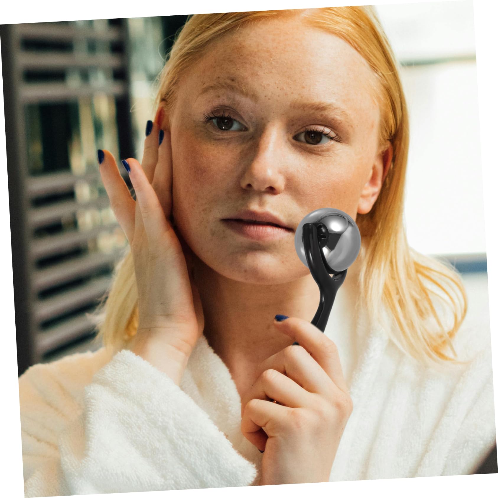 FRCOLOR 5pièces Roller De Massage Facial Outil De Gua Pour Visage Et Yeux Et Confortable Pour Soin Anti-âge
