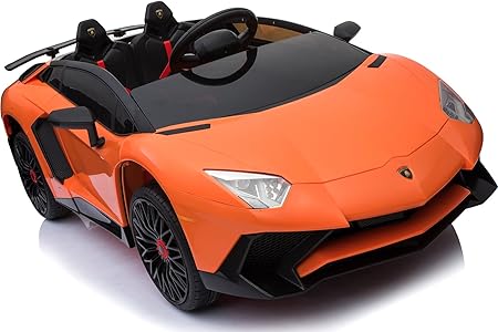Amazon 電動乗用カー 乗用ラジコン ランボルギーニ アベンタドール Sv 電動乗用ラジコン おもちゃ 0913 オレンジ 電動乗用 おもちゃ Amazon 電動乗用カー 乗用ラジコン ランボルギーニ アベンタドール Sv 電動乗用ラジコン おもちゃ 0913 オレンジ 電動乗用 おもちゃ