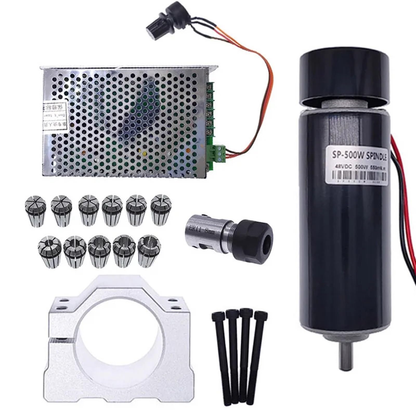 Alimentation 48V 500W pour machine à graver avec ajustement de tension 0-60VDC stable