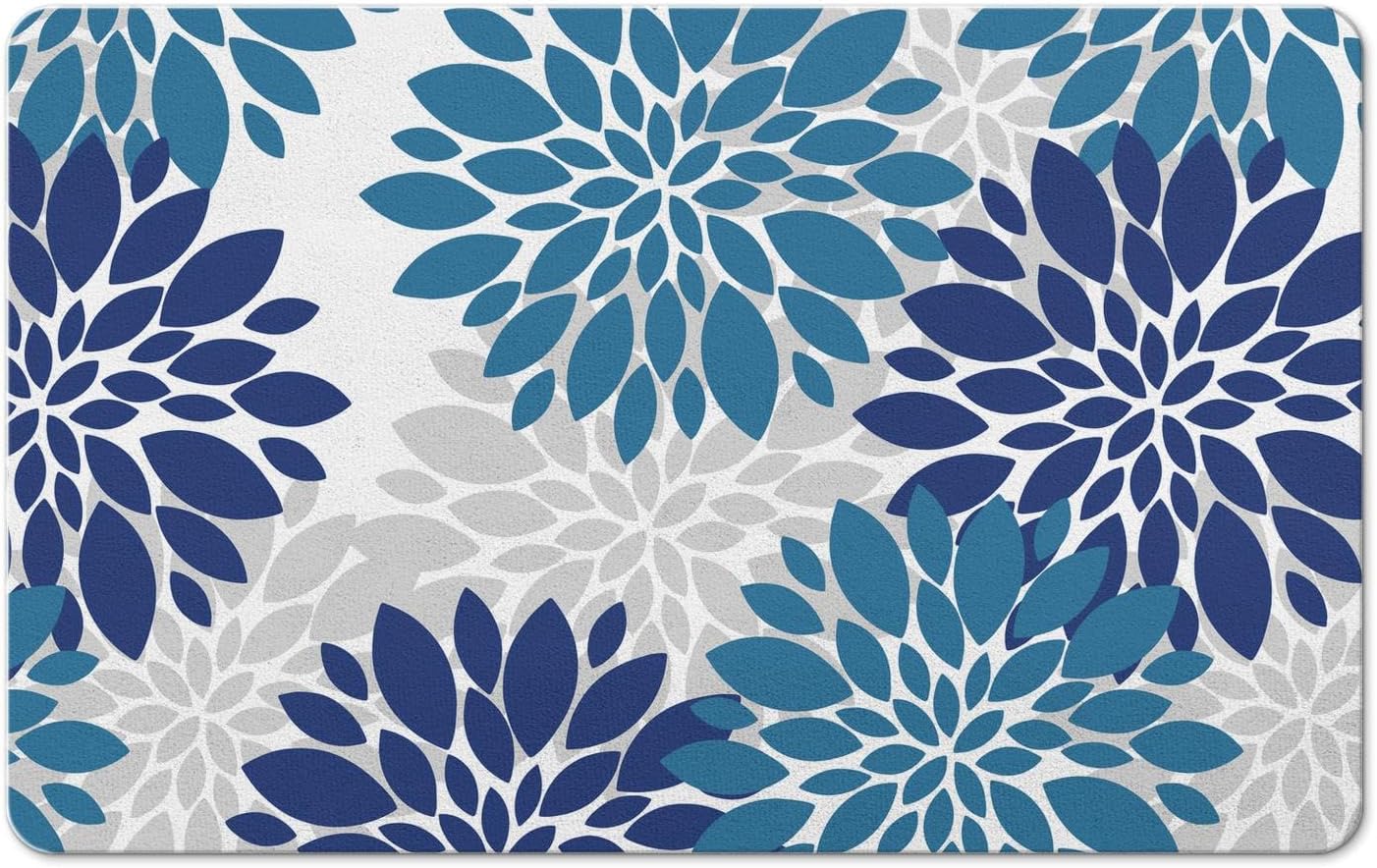 Kitchen Mats for Floor Bathroom Floor Mat 48" Lx 20" W Kitchen Bath Laundry Room Water-Absorbent Quick-Drying Anti-Slip Floor Rugs and Mats