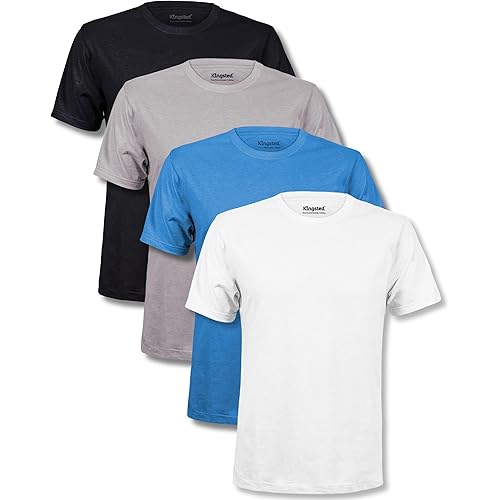 Kingsted T-Shirts for Men Pack - Royally Comfortable - Super Soft Premium Fabric - Well-Crafted Classic Tee