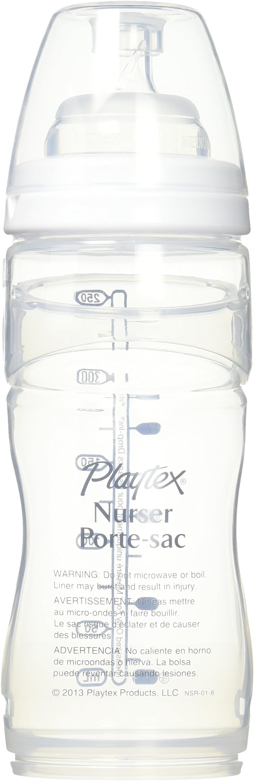 Playtex Nurser Drop-Ins Liners Premium 8-10 oz BPA-Free Bottle 1 ea (Pack of 1)