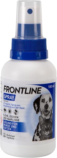 FRONTLINE Spray für Katzen gegen Flöhe und Zecken