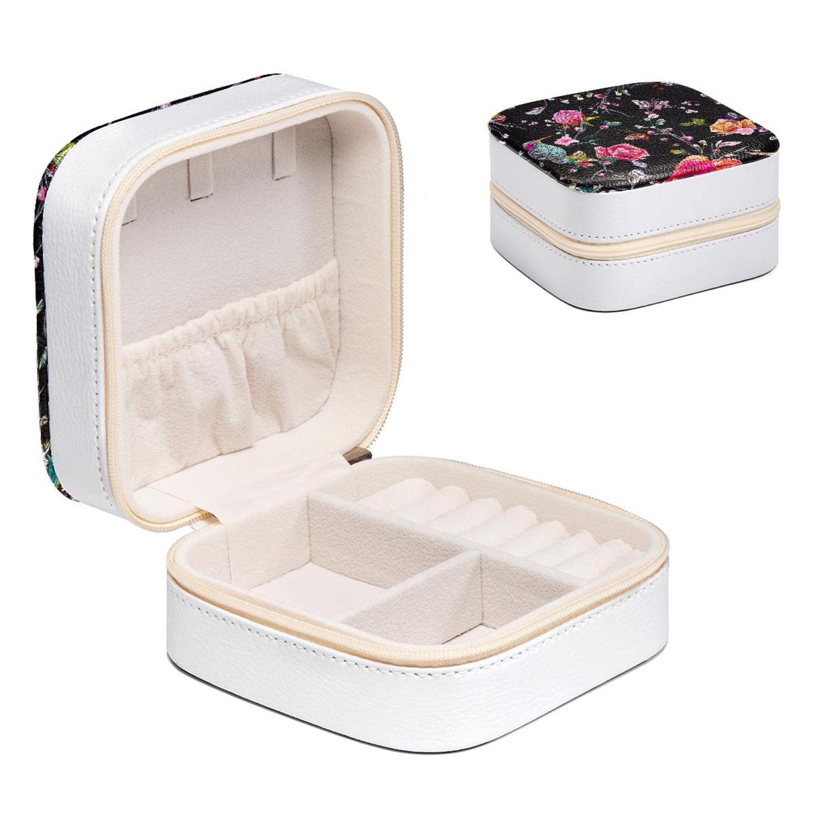 Boîte à bijoux fille et femme cadeau idéal motif oiseau papillon