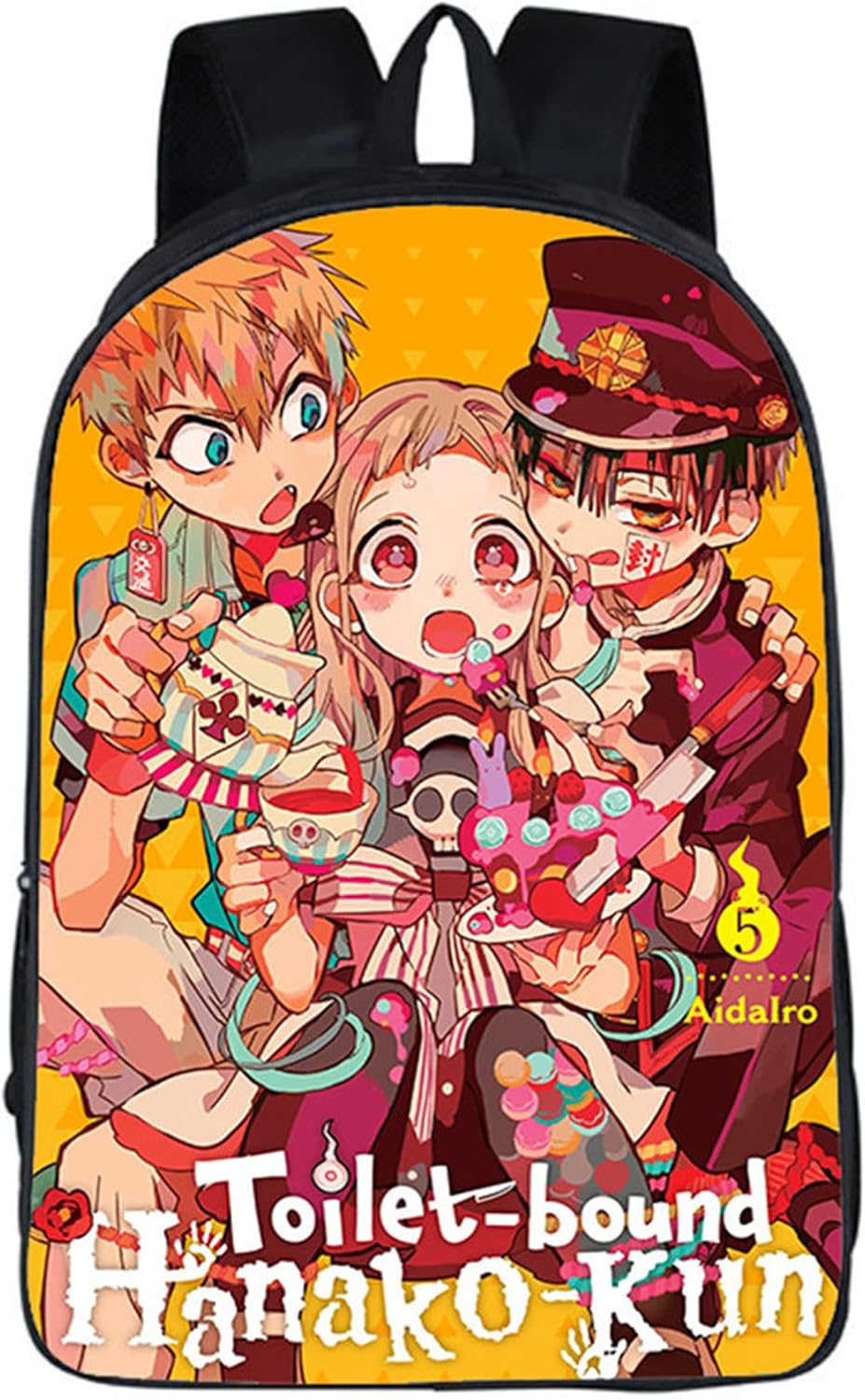 Anime Toilet Bound Hanako Kun Backpack School Bag Minamoto Kou Daypack Student Bag 2
