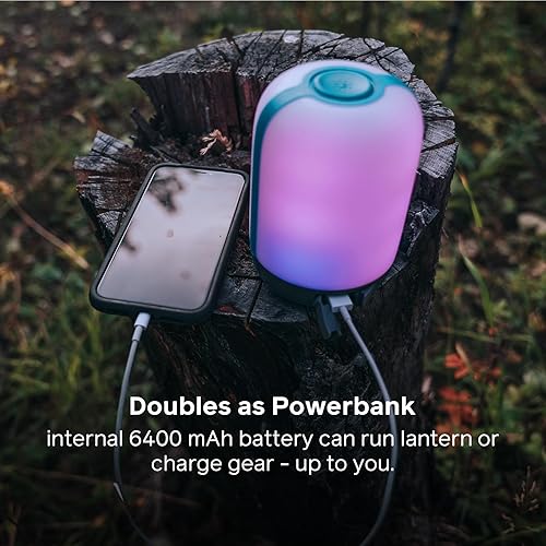Miniatura 7 de BioLite Alpenglow AlpenGlow 500 - Linterna USB multicolor con batería recargable y puerto de carga