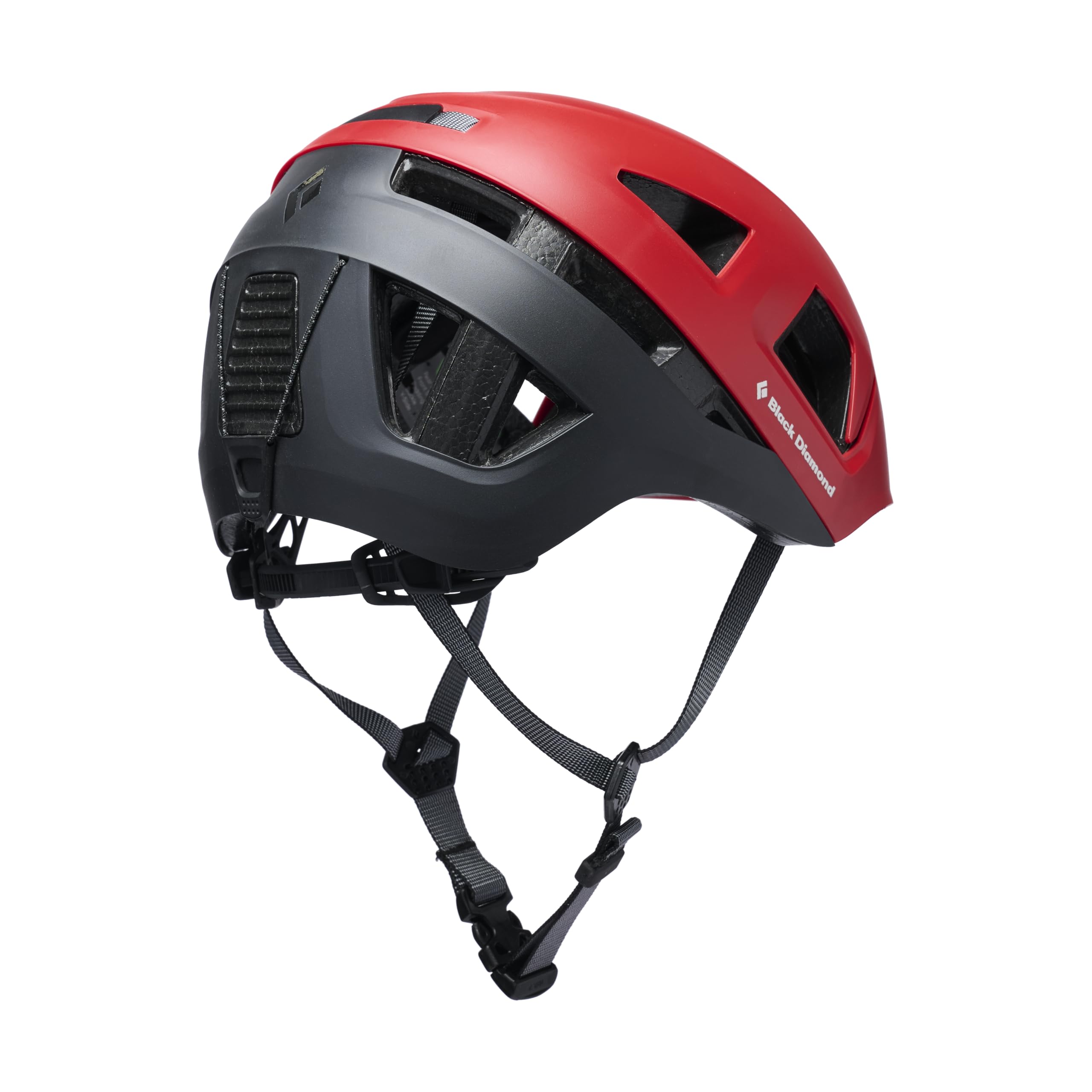 Black Diamond Unisex – kask do wspinaczki Capitan E dla dorosłych, kolor czerwony (Hyper Red)