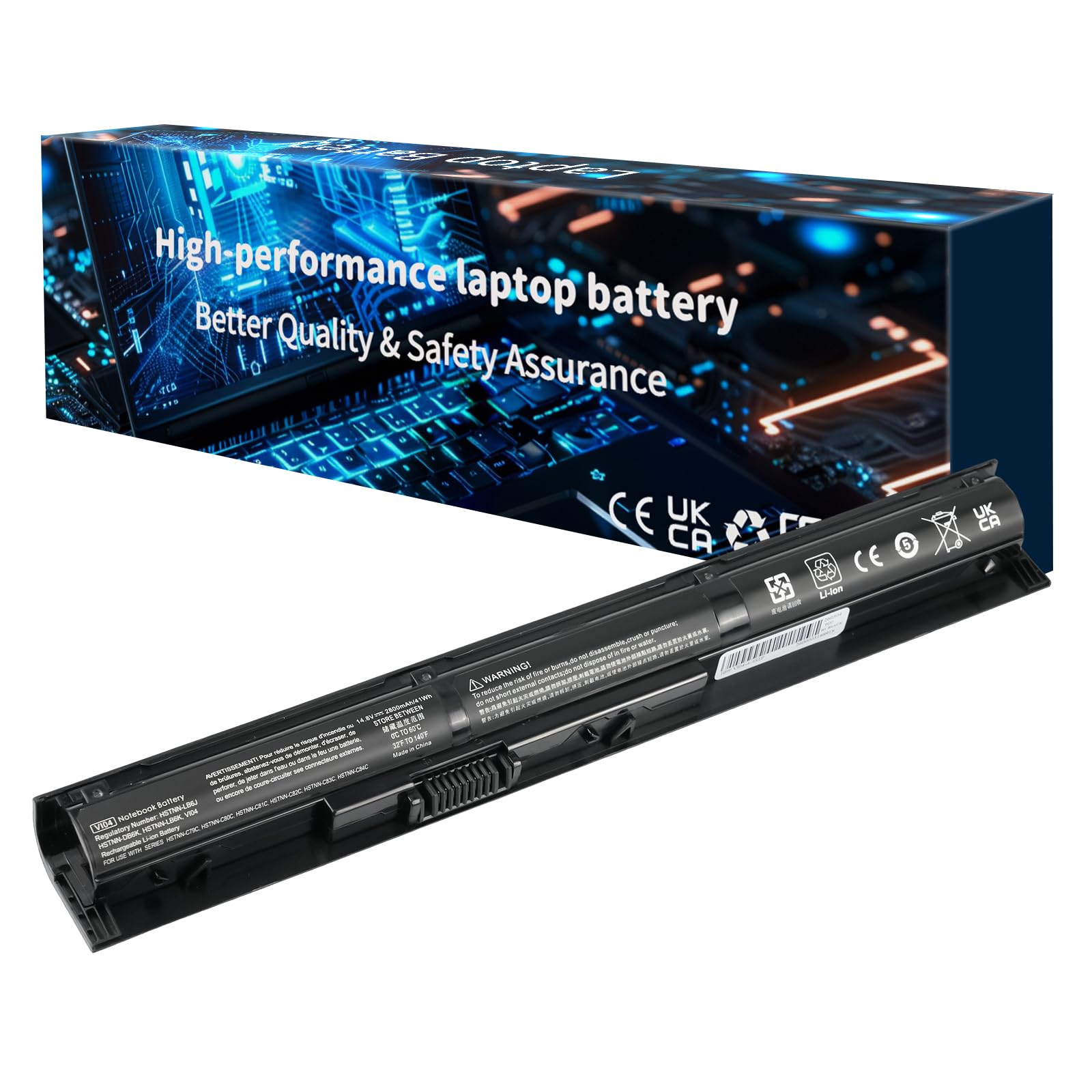 Amazon.com: HSX 756743-001 VI04 V104 Laptop Battery for HP