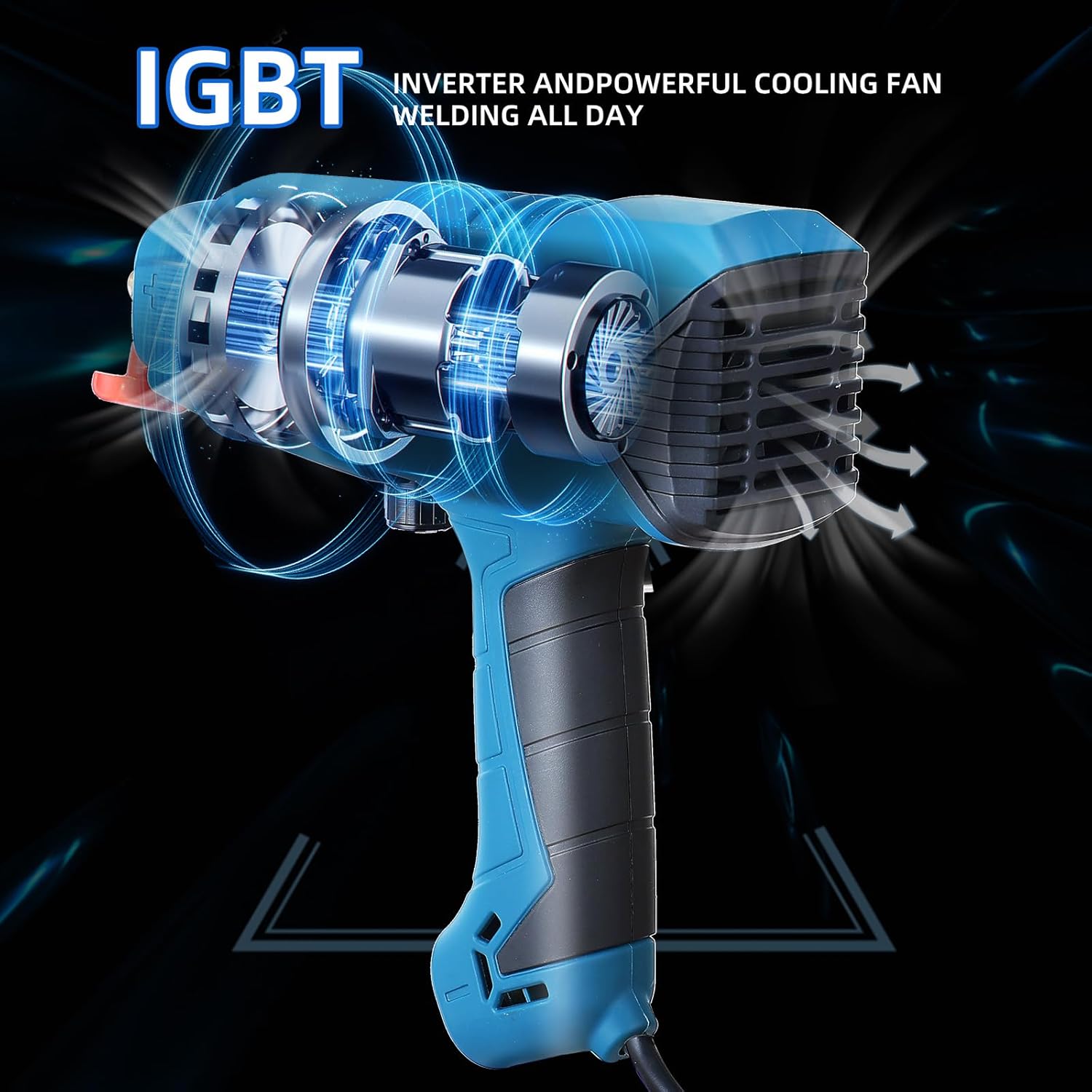 Welding Machine Handheld 250A,IGBT Inverter Portable Arc Welder with LED Display,110V Stick Welder Gun,easy arc ignition,small volume, and simple operation for 1/16"-1/8"Welding Rods