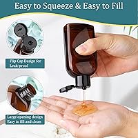 Vista 4 de Cosywell Botellas de viaje para artículos de tocador, botellas de champú de viaje, botellas de tamaño de viaje, contenedores de viaje, a prueba