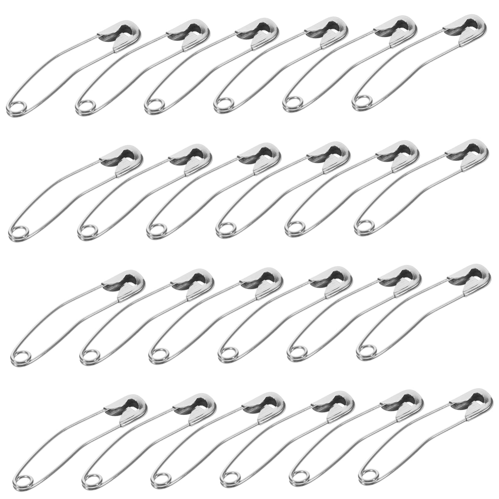NUOBESTY 600stücke Sicherheitsnadeln Aus Rostfreiem Basting- Für Näharbeiten Handwerk Und -projekte Kurvenform Für Einfaches Handling Und Langlebige Nutzung Für Stoffe Decken Und Mehr