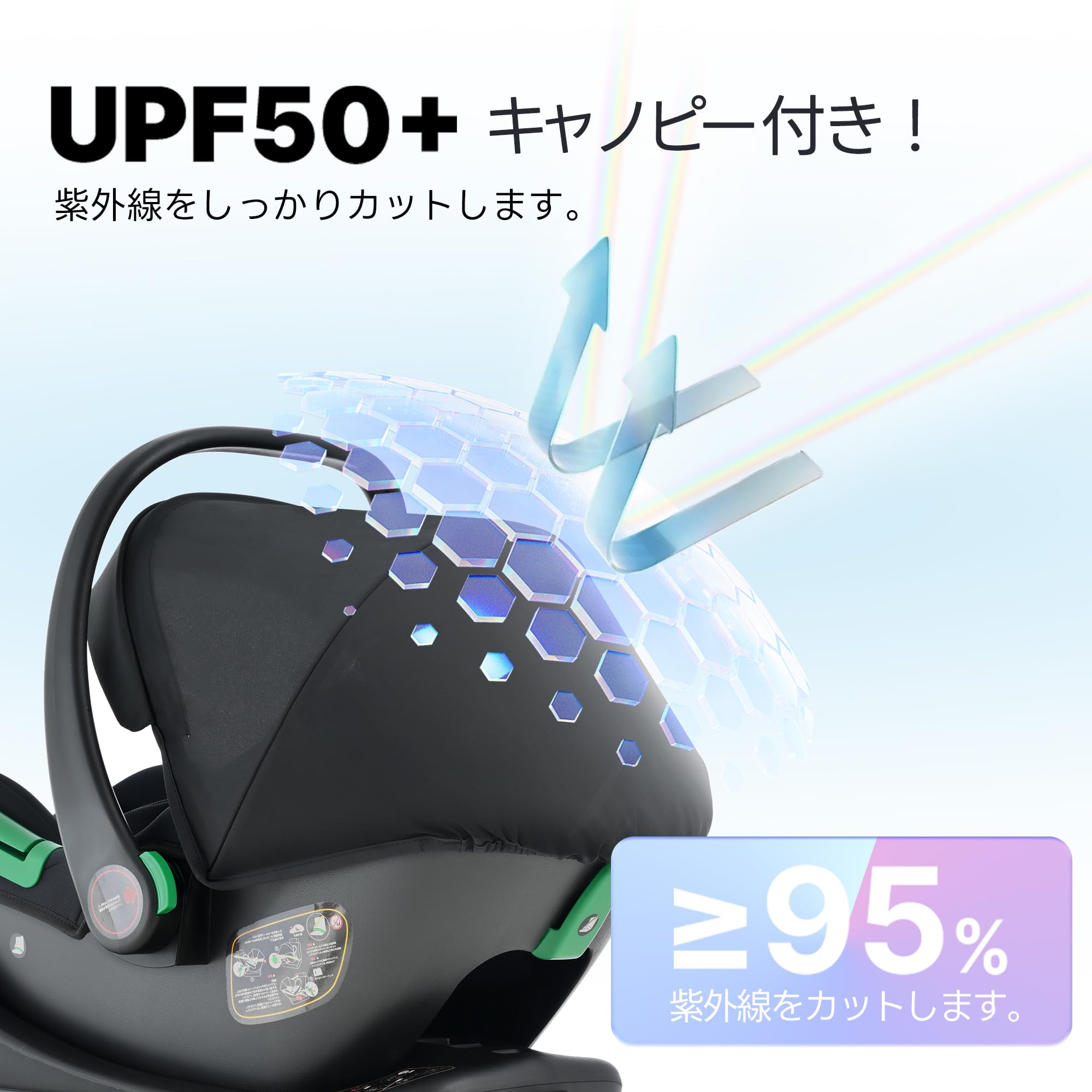 Amazon.co.jp: ベビーカーに取り付ける 新生児用チャイルドシート
