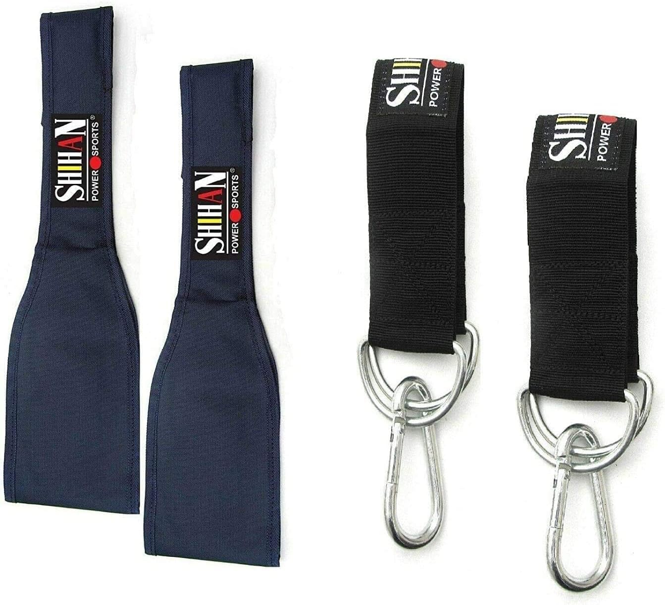 PORTABLE Ab Straps/Slings Shihan BLUE DENVER Standard AB-Crunch Sling AB Straps Weight Lifting Boxing Hanging Gym for Men/Women - Image 3