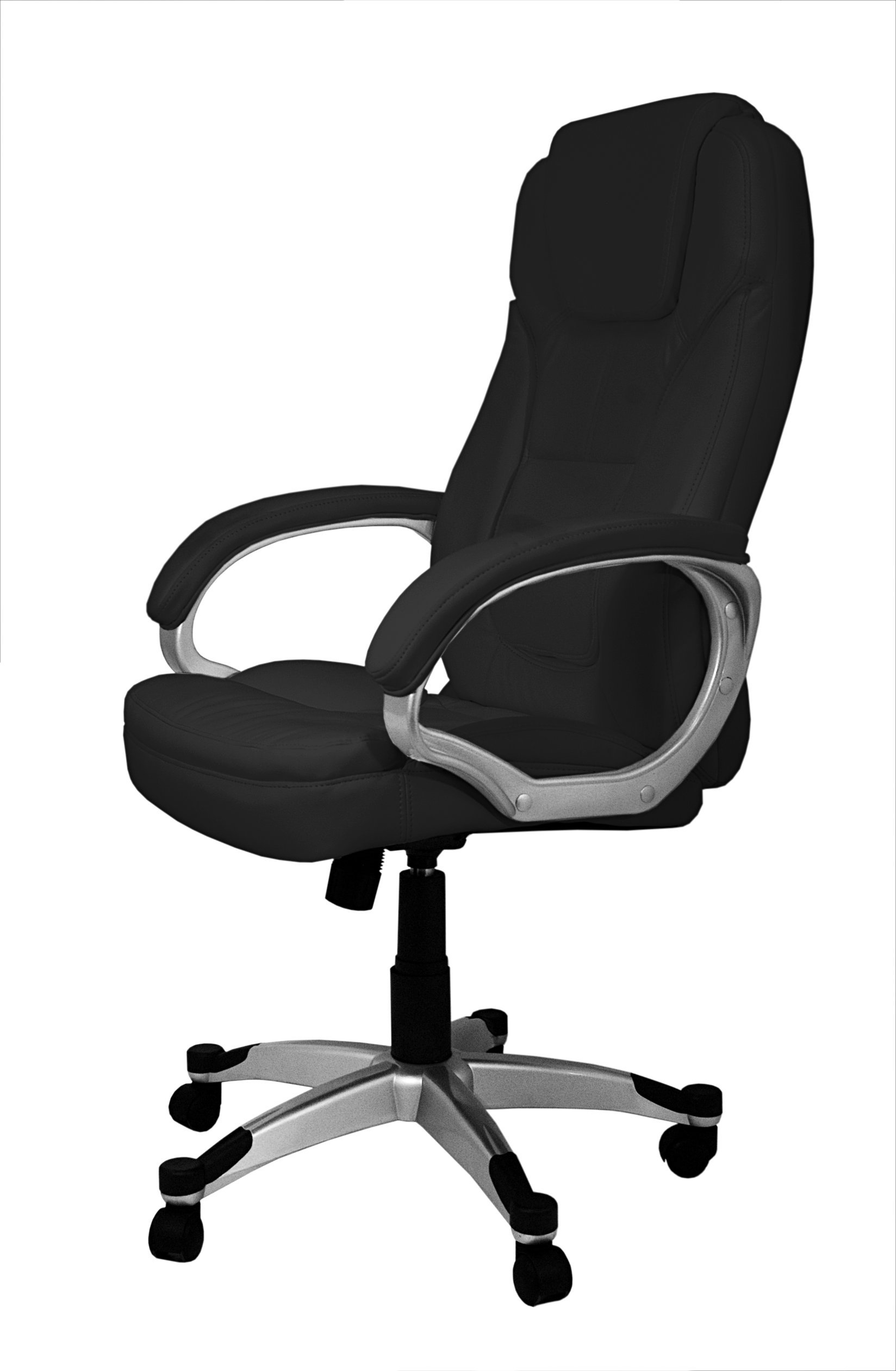 La sedia Spagna Valencia Sedia da ufficio 68x74x123 cm nero