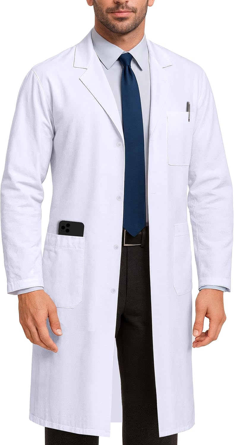 Men's Full Sleeve Professional Lab Coat for Medical Bhutan Ubuy