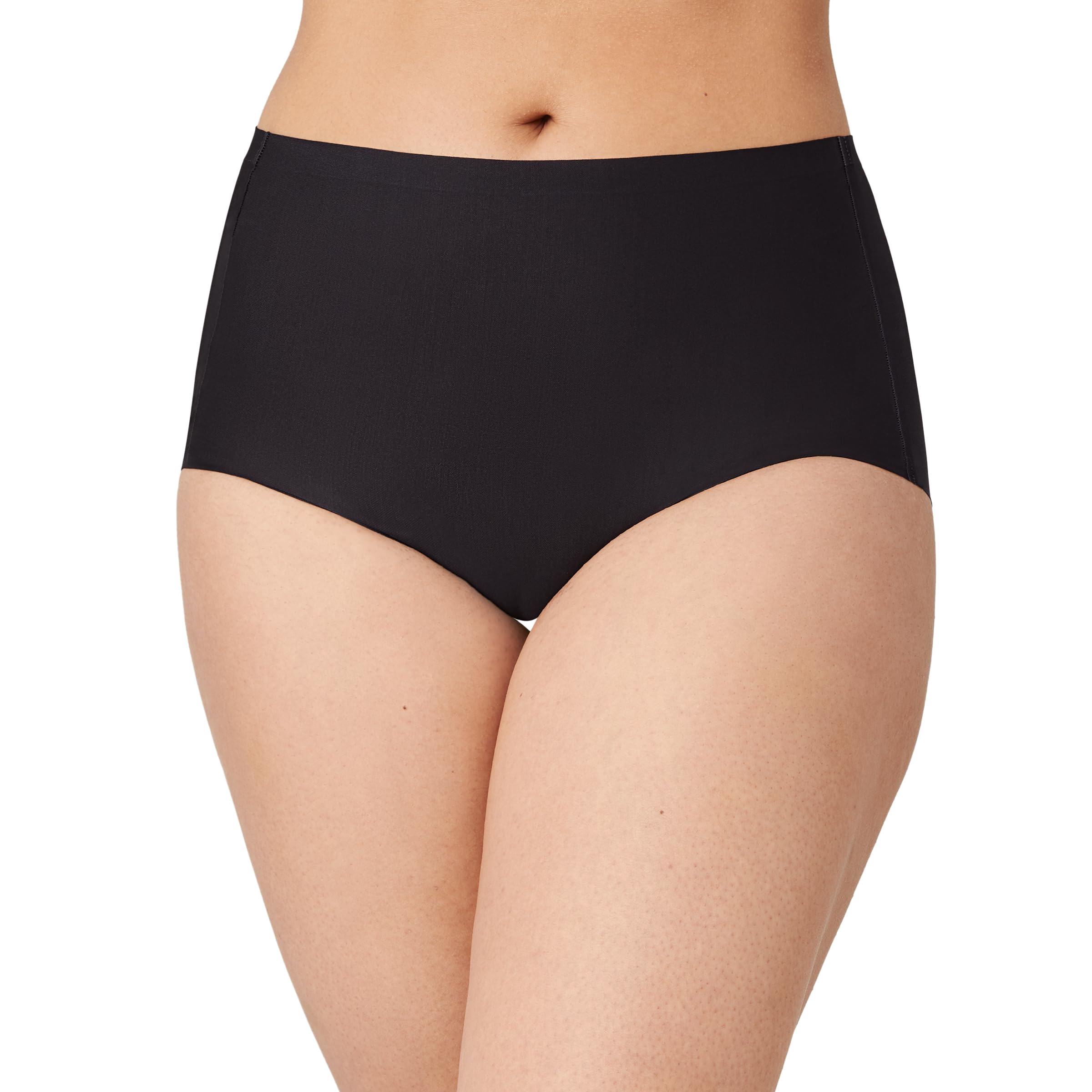 Wacoal Women's Body Base Brief Panty, Black, Medium