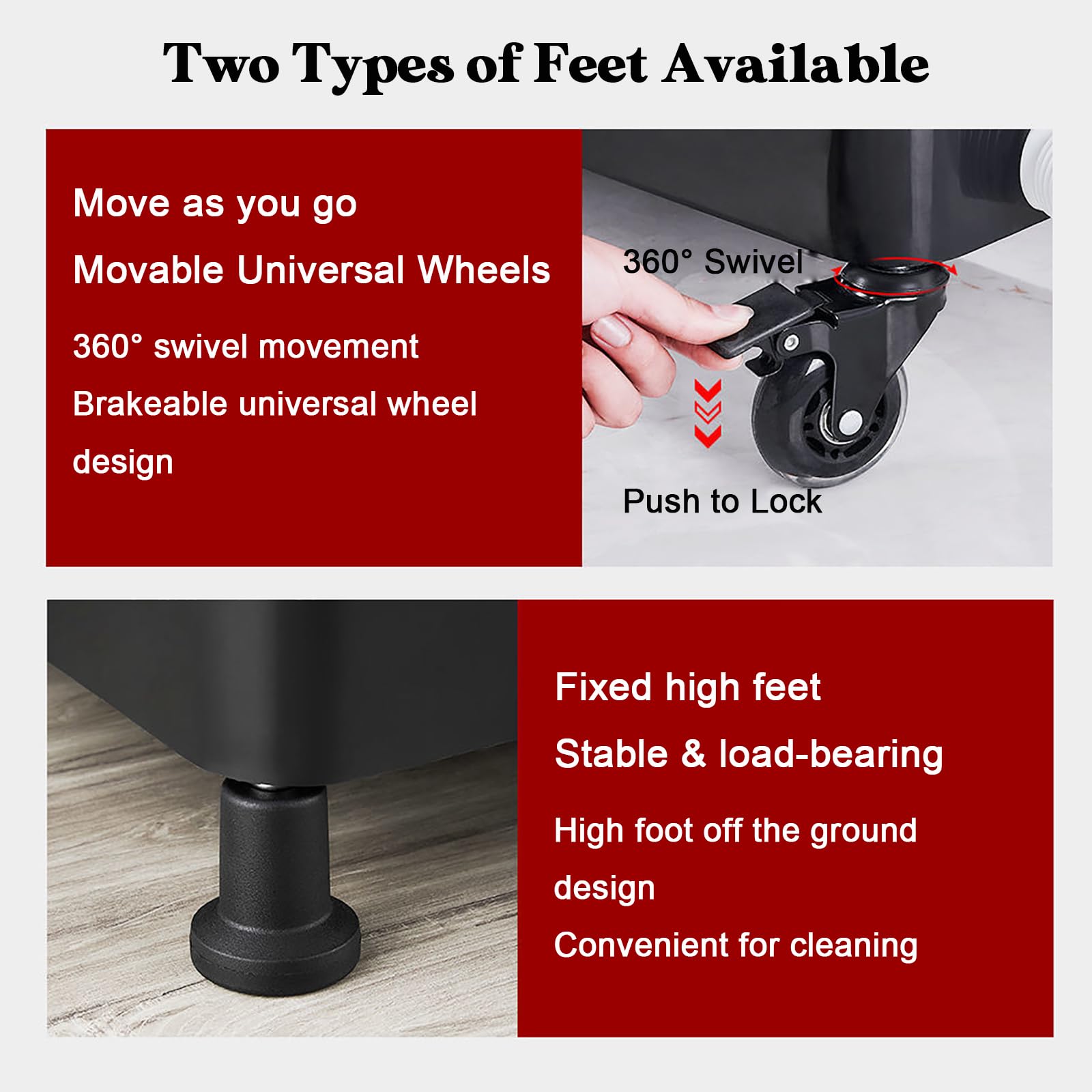 Lot De 4 Supports Muraux Pour Balai Et Serpillère - Crochets Réglables Pour Cuisine, Salle De Bain, Garage