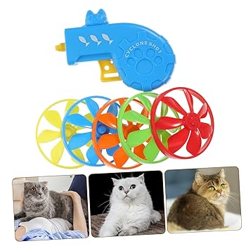 Amazon | BUGUUYO 2個セット 空飛ぶ猫のおもちゃ ヘリコプターの