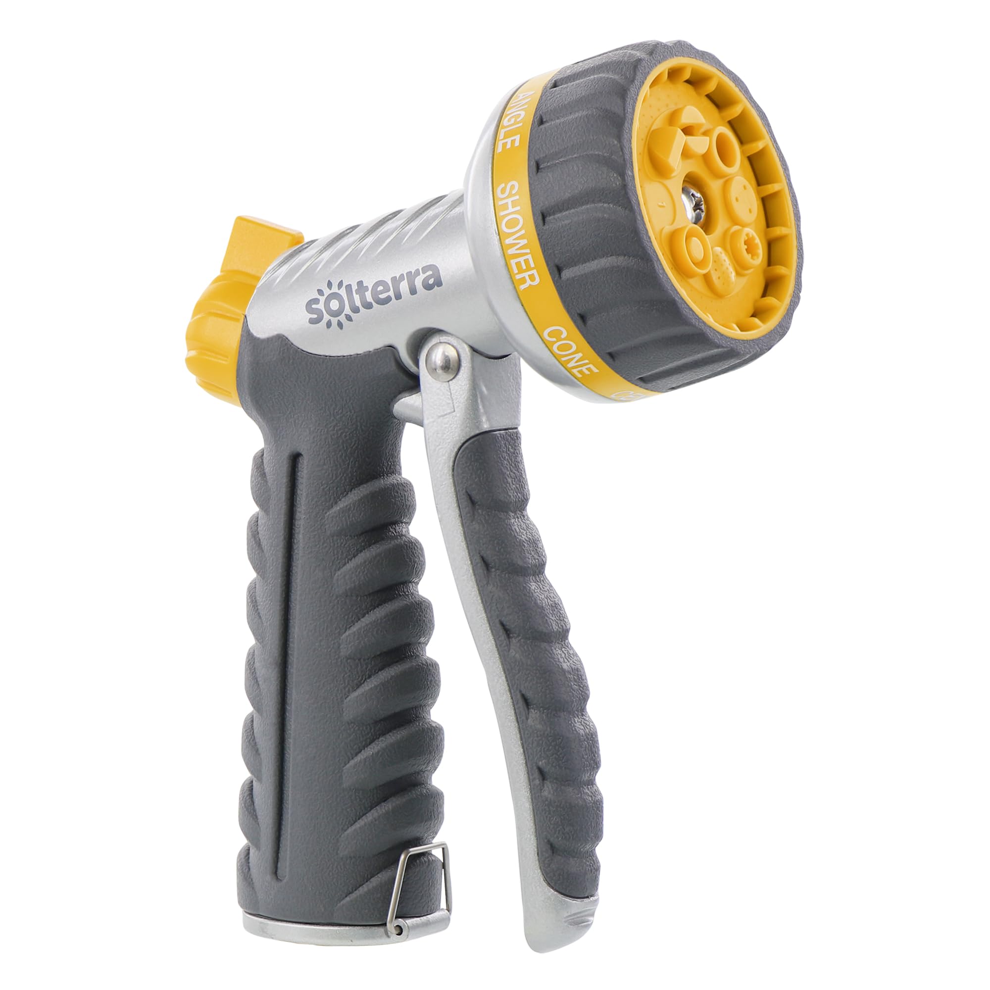 Amazon.com : Solterra 8-Pattern Garden Hose Nozzle with