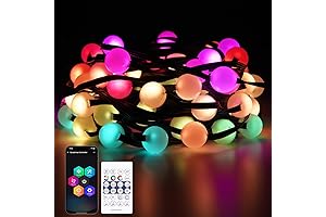 Smart LED String Lights: Color-Changing Fairy Light Fun