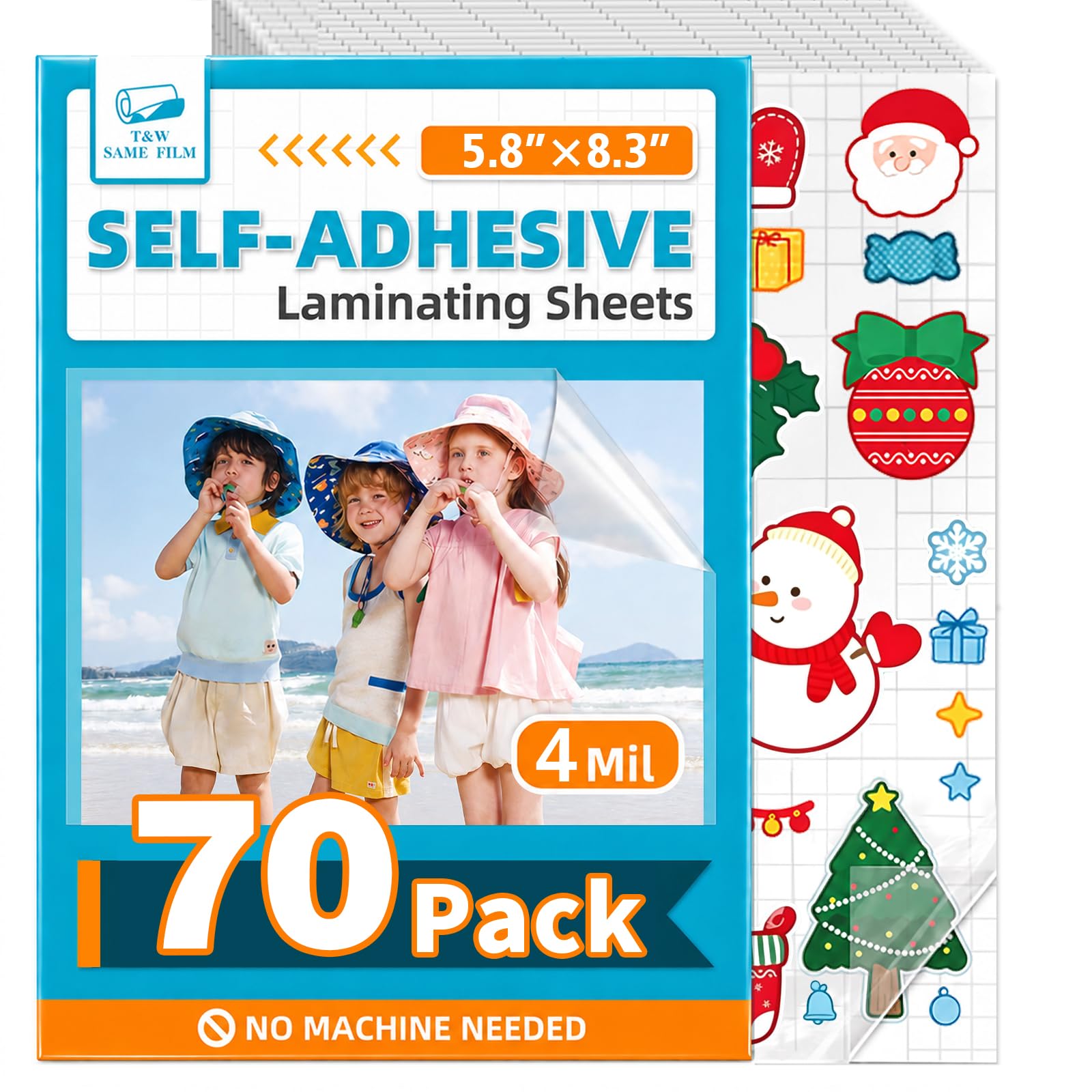 Self-Adhesive Laminating Sheets - 20 Pack -15