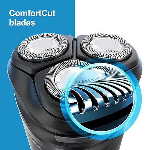 Miniatura 3 de HQ8 - Cabezales de repuesto para afeitadoras Philips Norelco Aquatec, cuchillas HQ8 compatibles con Philips Norelco Aquatec HQ8 Series, paquete de 3