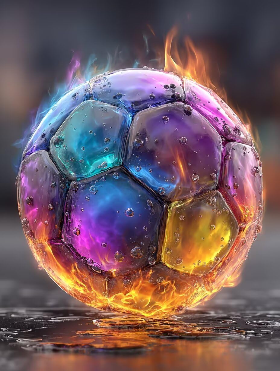 5D Diamond Painting Calcio, DIY Diamond Painting Kit Completo Colore, Pittura a Diamante, DIY Diamantini Crystal Art Kit, 5D Dibujos con Diamantes, Decorazioni Casa, Regalo Primavera, 100x135cm 8-4450