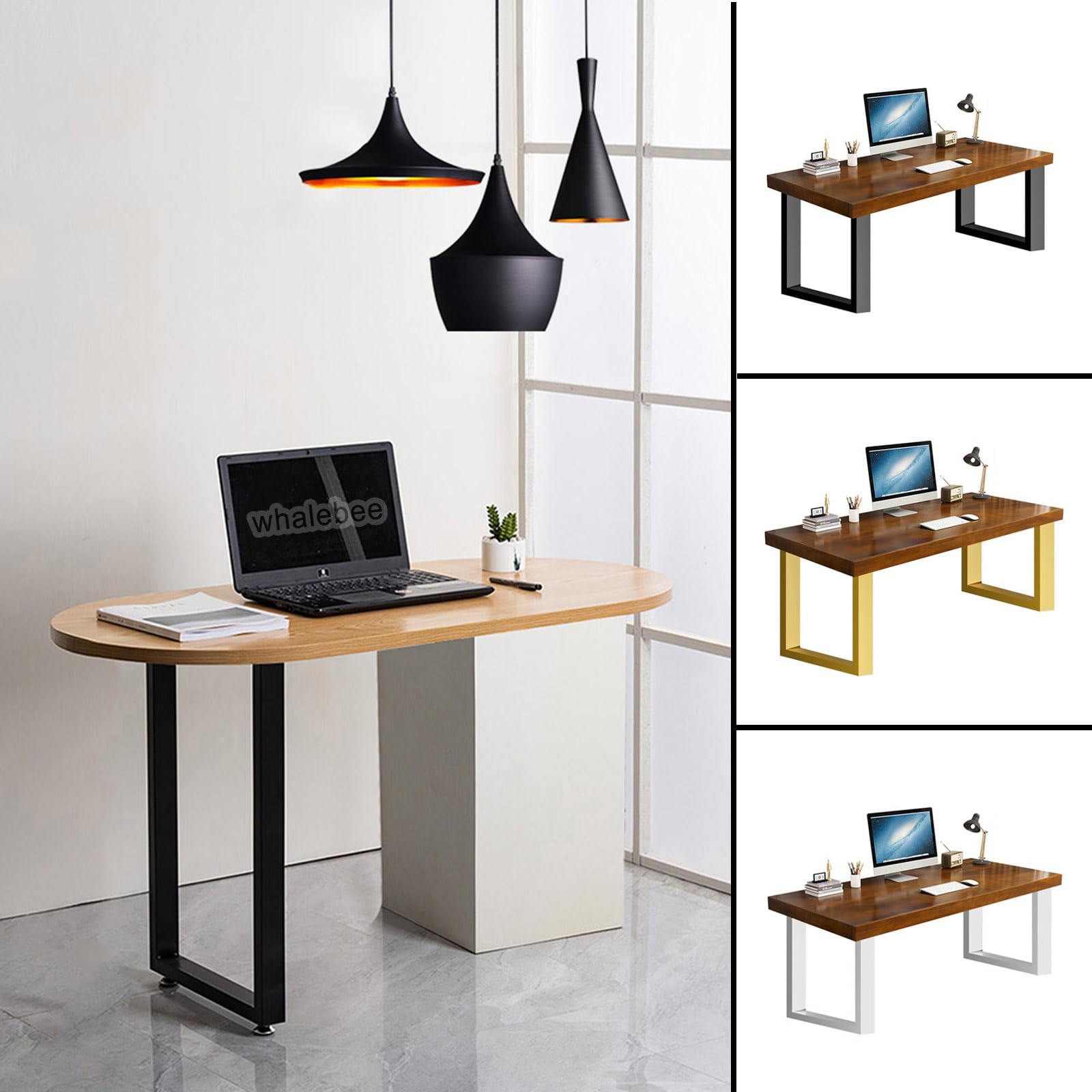 Amazon.co.jp: 家具脚 DIY ダイニングテーブル用 鉄脚 長方形のカフェ