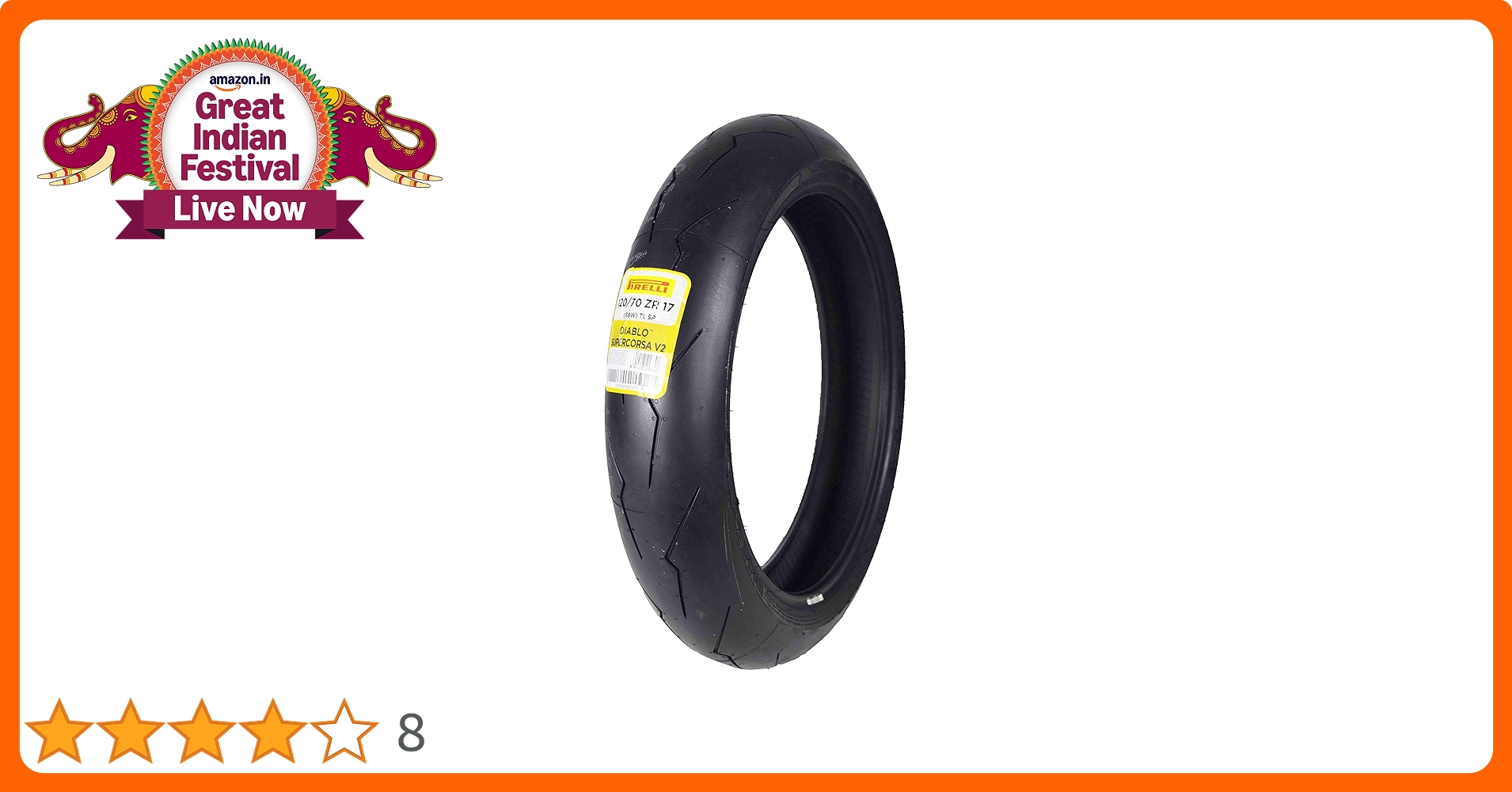 Pirelli Supercorsa 120/70 ZR17 タイヤ pirelli-diablo-supercorsa-v4-