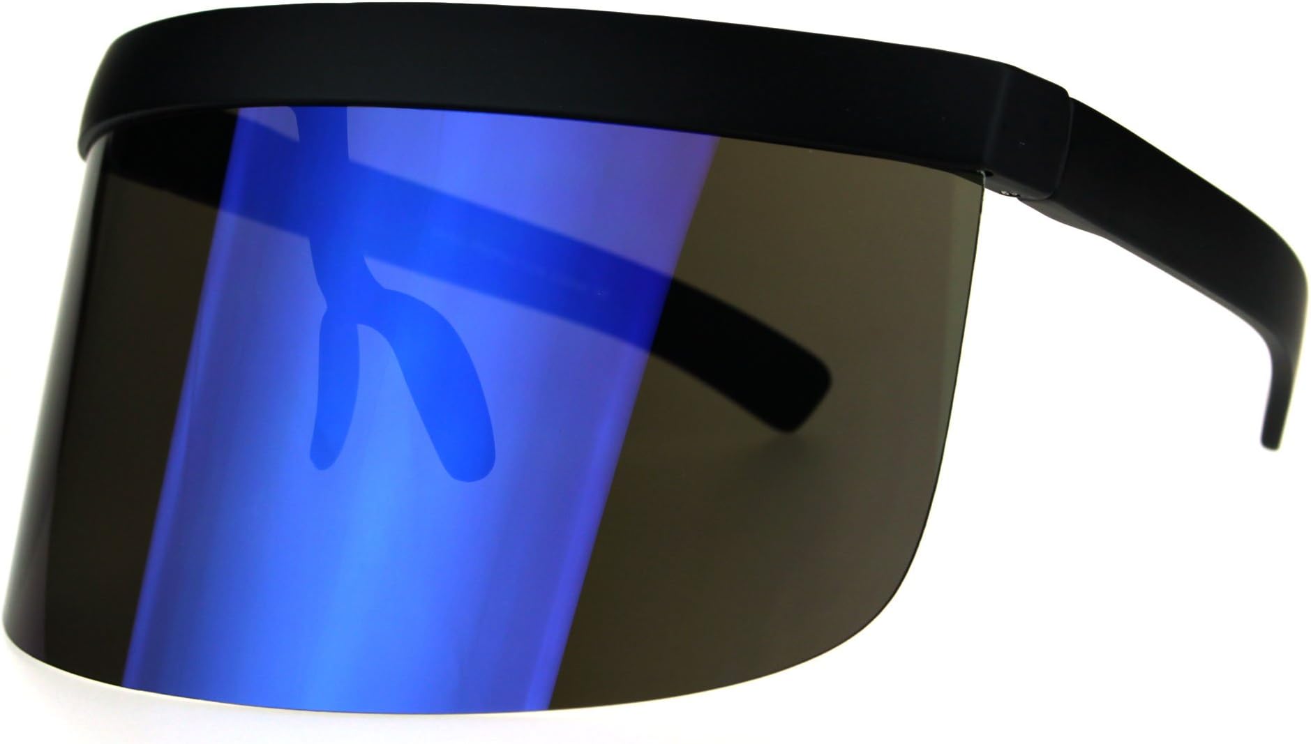 Extra Oversize Visor Style Huge Mask Color Funky Sunglasses