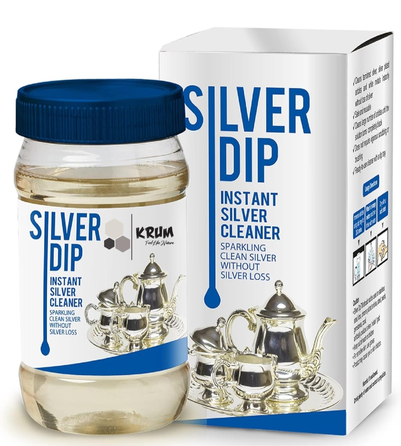 See full amazon price history chart for Silver Dip Instant Silver Cleaner without Silver Loss 300ml Silver Dip Instant Silver Cleaner without Silver Loss 300ml (B0D1K8KBKZ) Amazon Price History, Amazon Price Tracker