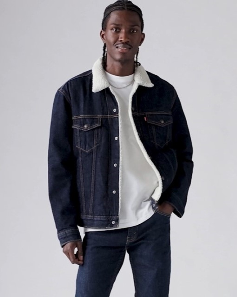 Amazon.co.jp: [リーバイス] デニムジャケット TYPE 3 SHERPA TRUCKER