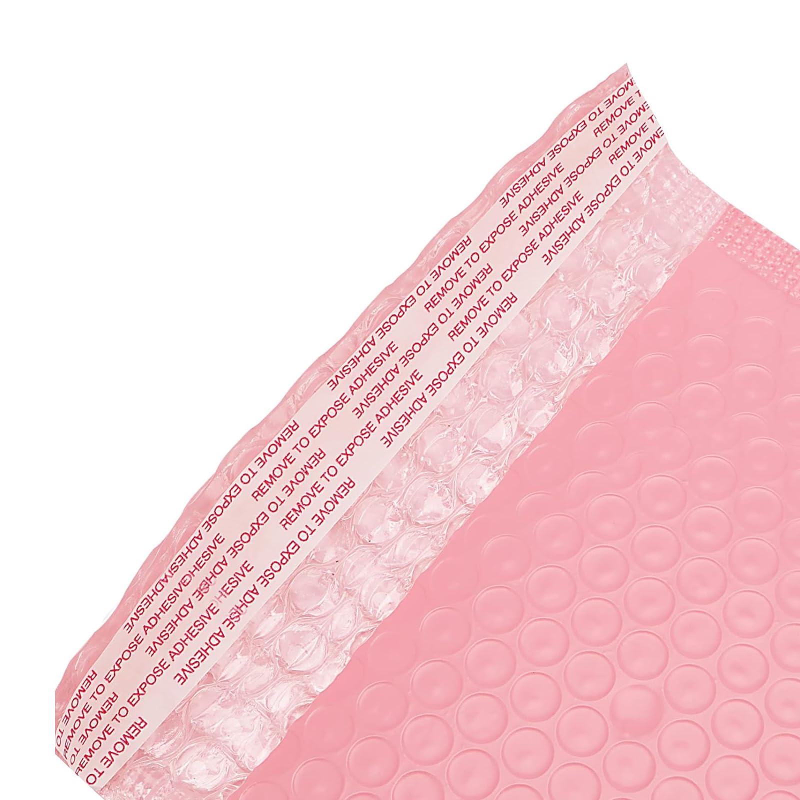 50 unidades de 18 x 23 cm, de polietileno, con acolchado de aire, A5, color rosa, DIN A5, acolchados, autoadhesivos, embalaje acolchado de aire