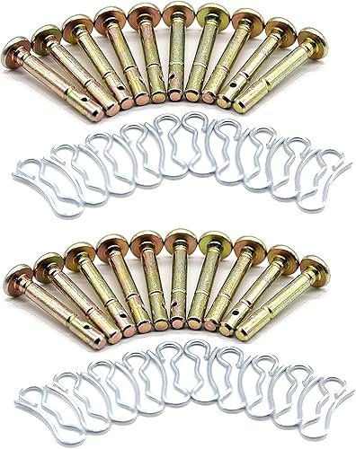 20pcs nuevo reemplazo 738-04124 y 714-04040 kit de pines de cizalla para lanzadores de nieve MTD