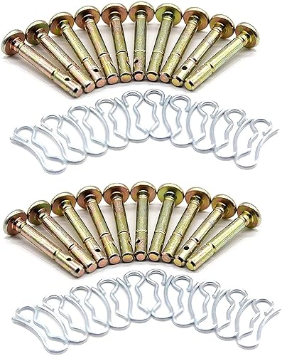 Thaekuns 20 piezas de repuesto 738-04124 y 714-04040 kits de pasadores de cizalla para quitanieves MTD