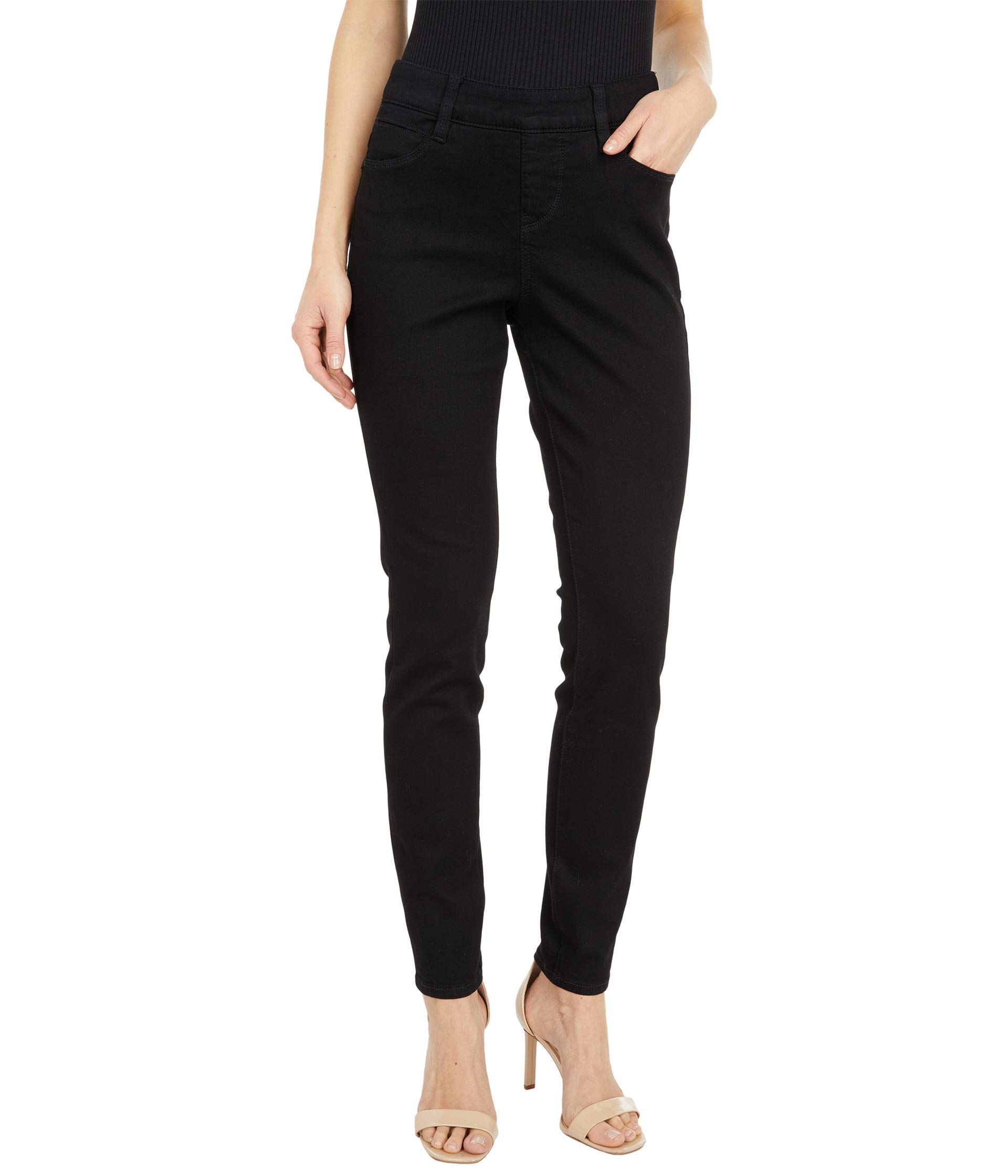 Jag JeansWomen's Bryn High Rise Skinny Pull-On Jeans, Black, 2
