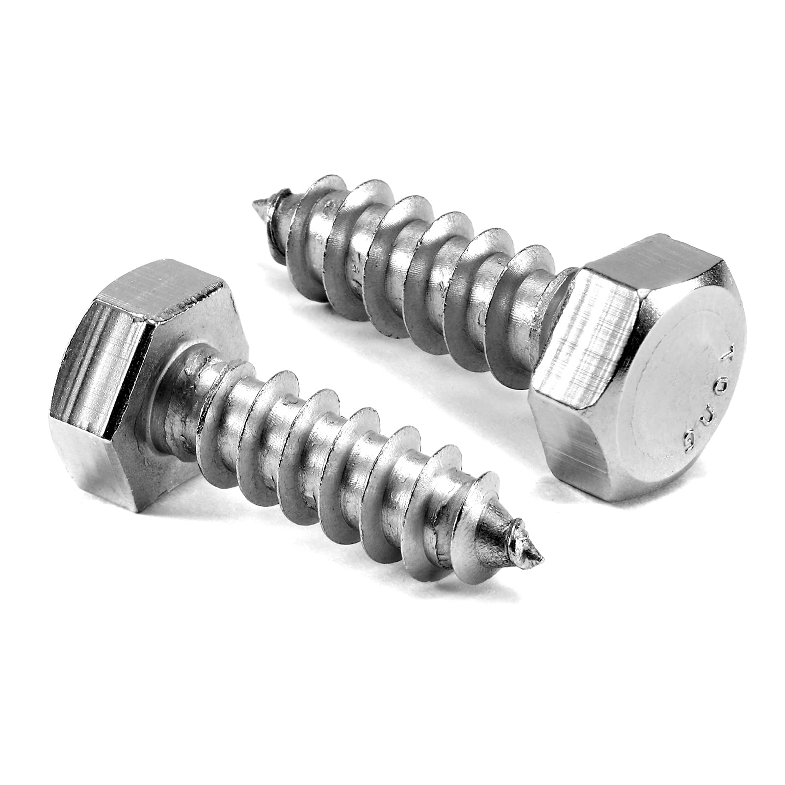 Stainless Steel Lag Screws - 20 Pack -16 Stainless Steel Lag Screws - 20 Pack -16