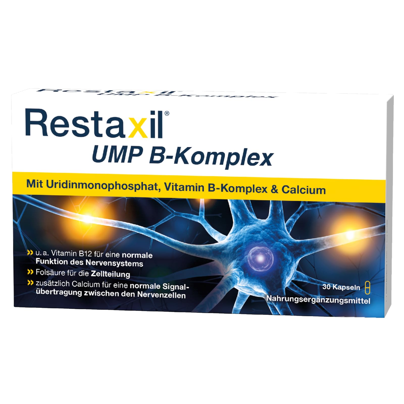 Restaxil UMP B-Komplex – Hochwertiges B-Komplex-Nahrungsergänzungsmittel