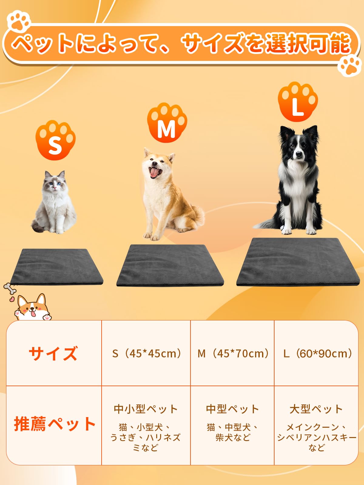 ペット用ホットカーペット 24時間タイマー 30-60℃段階温度調節 犬 猫 b Amazon.co.jp: glossave ペット用ホットカーペット 24時間タイマー 30