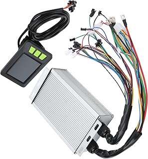 Caixa de controle de motor sem escova, controlador de motor de velocidade sem escovas LCD Design de invólucro de metal para bicicletas elétricas e scooters