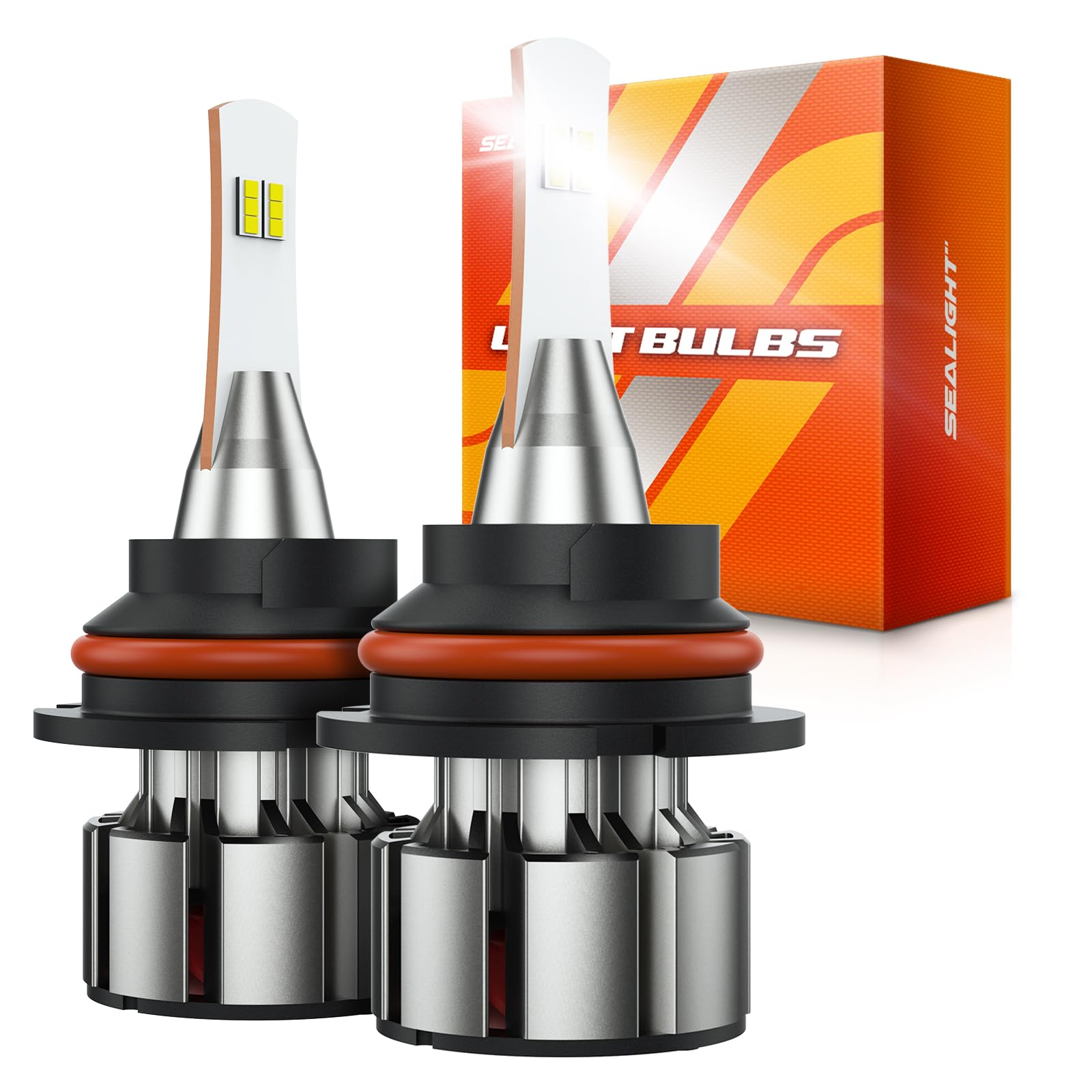 Amazon.com: SEALIGHT 9007 LED Bulb, 36000LM 800% Brighter, HB5