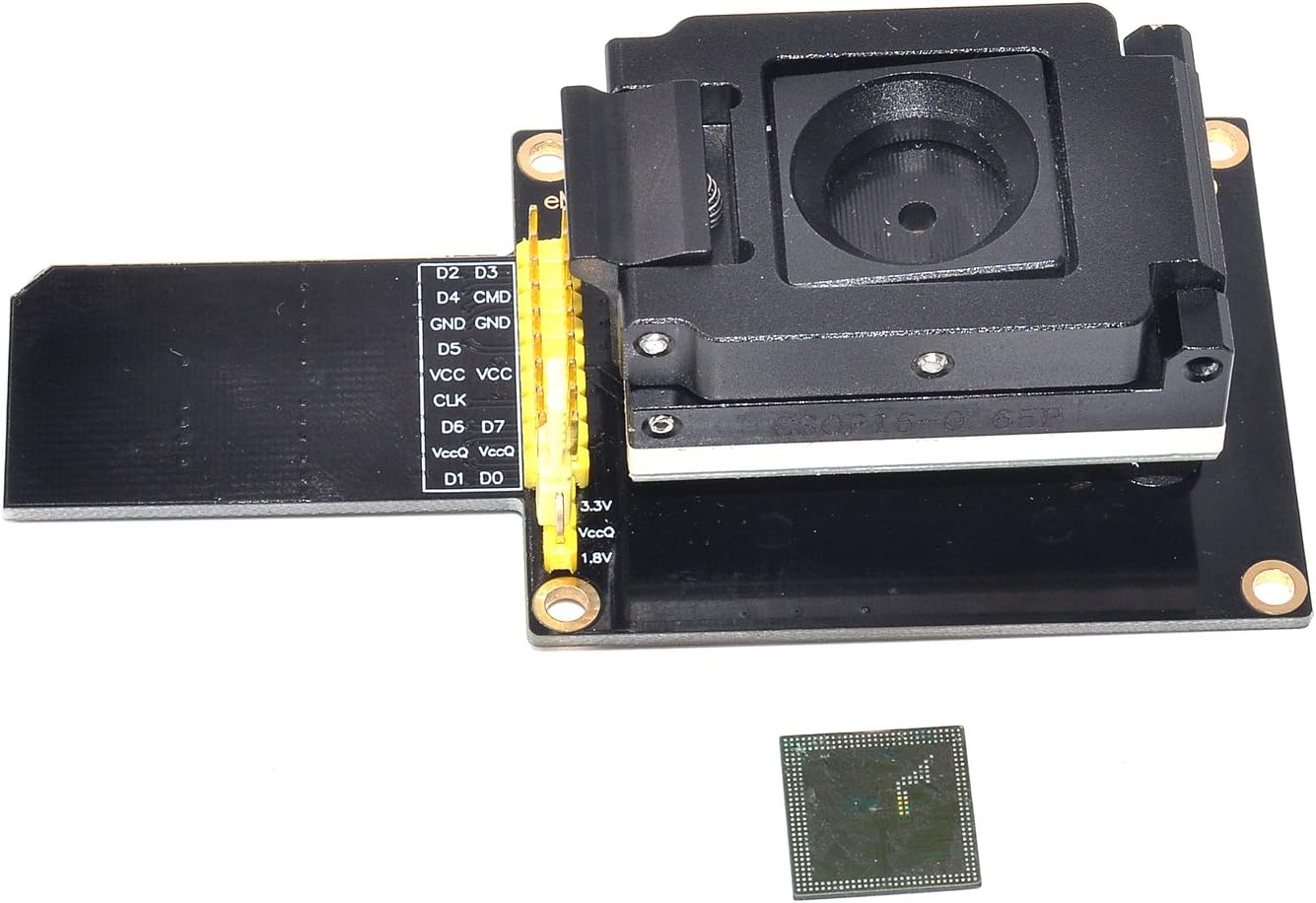BGA280 eMCP280 Internal Memeory Reader for Samsung Note4 Alpha KMR2M0009M-A803(32GB) Samsung Alpha Exynon 5430,Galaxy Alpha SM-G850F G850T ALLSOCKET Chip-Off Adapter(BGA280-SD)