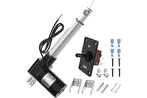 6000N Waterproof Stroke Linear Actuator 12V with Mighty 1320lb Lifting Capacity
