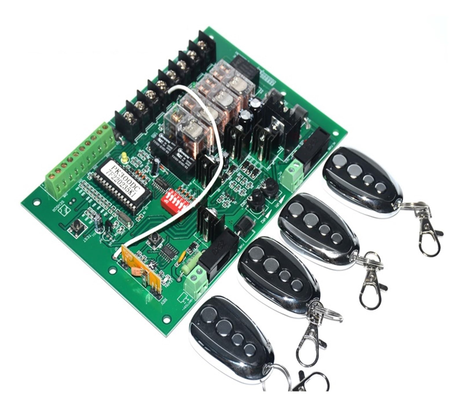 Scheda del circuito controller motore PCB della scheda madre dell'unità di controllo dell'apricancello for l'aprimotore cancello battente solare 24VDC(5 remote control kit)