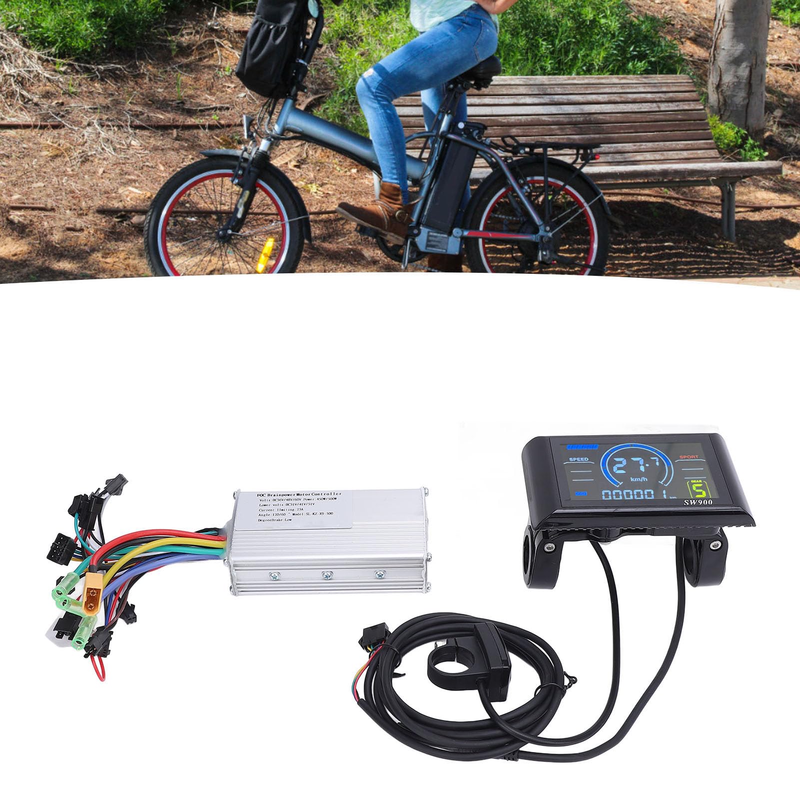 Kit De Conversión Para Bicicleta Eléctrica, 24 V, 36 V, 48 V | Cuotas