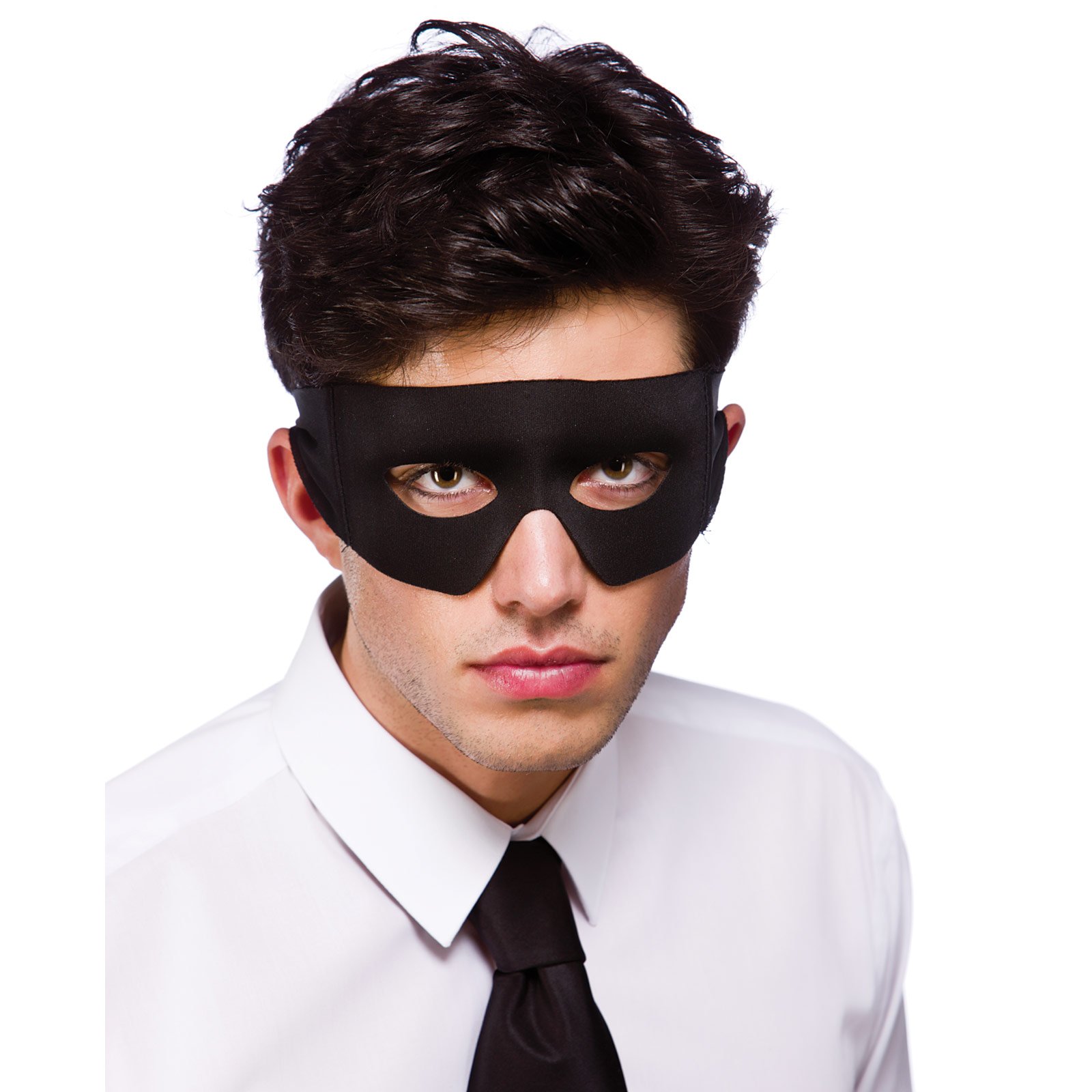 Wicked Costumes Adult Black Superhero/Bandit Mask Fancy Dress Accessory