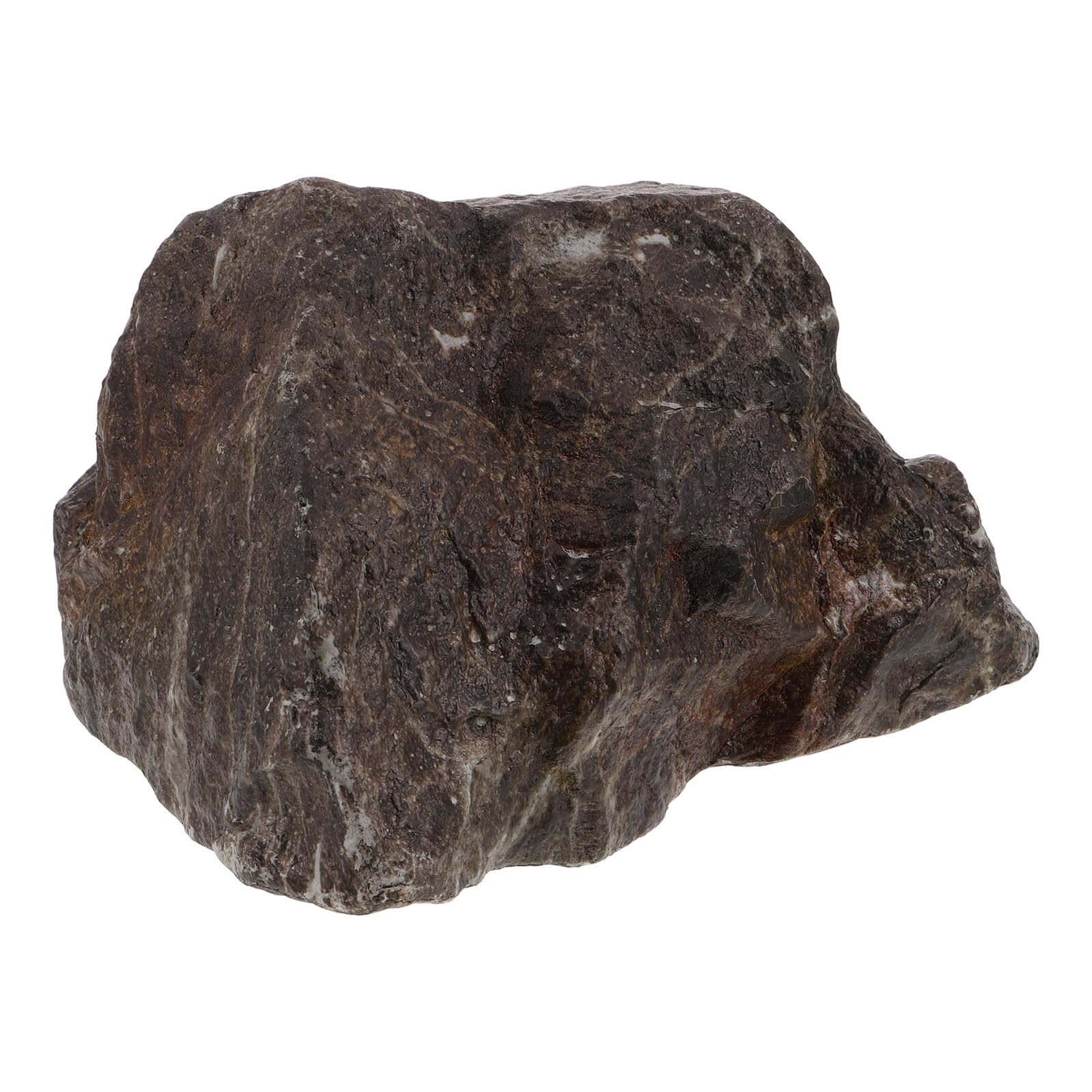 Roca Artificial para Acuario 33x25x18 Cm, Imitación de Piedra Paisajística, Decoración de Jardín y Patio, Piedra Falsa Resistente al Agua, Paisaje Rocoso Decorativo para Peceras