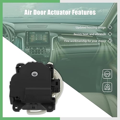 Miniatura 3 de SCITOO Reemplazo de actuador de puerta de mezcla de calentador HVAC para Cadillac para CTS 2005-2007, para Cadillac para SRX 2005-2006 604-156