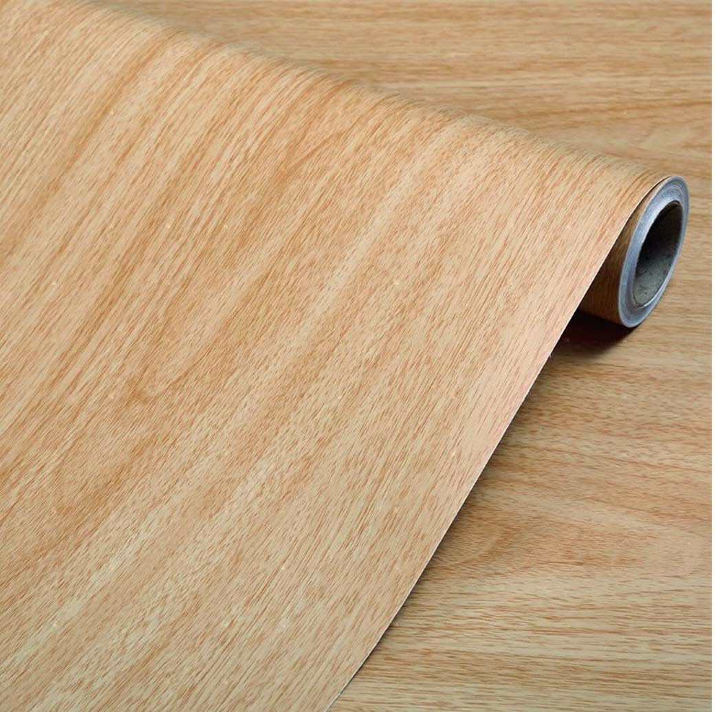Anna Creations Self Adhesive Wood Wallpaper Waterproof Old Furniture Vinyl Stickers Wooden Door Wardrobe Desktop Pvc Wall Papers-12X 100Inch - Solid, Brown (B08GPLCVJT) Amazon Price History, Amazon Price Tracker