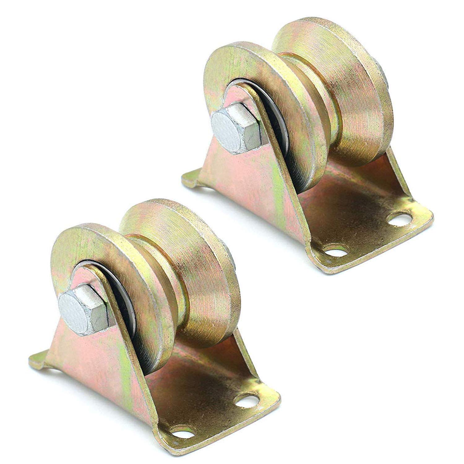 Buy 2PCS 2Inch VGroove Track Wheel 250KG Load Capacity Wheel Roller